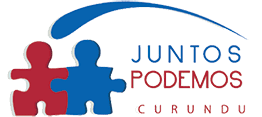 Juntos Podemos CURUNDU logo with link to charity organization's website