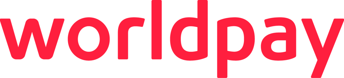 Red Worldpay text logo with link to their website